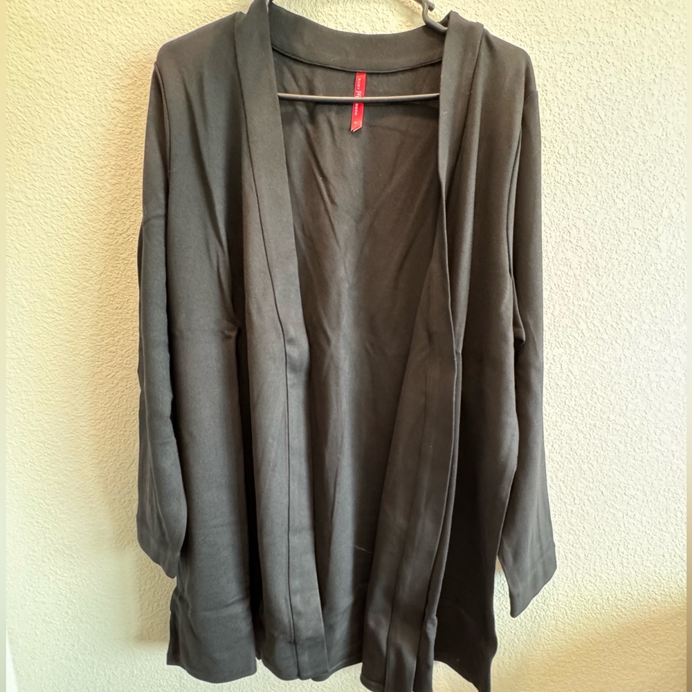 Ruby Ribbon Wrap Ponte Jacket